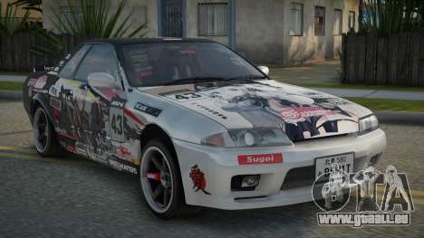 Nissan Skyline R32 Carlie für GTA San Andreas