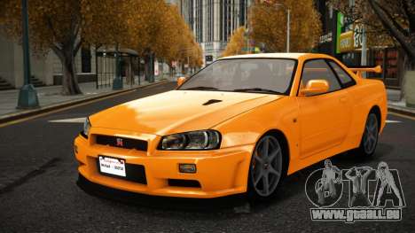 Nissan Skyline R34 Wovjo für GTA 4