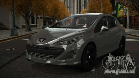 Peugeot 308 Juhcafito pour GTA 4