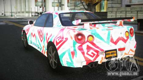 Nissan Skyline R34 Terjam S8 für GTA 4