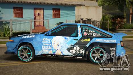 Toyota AE86 Audria für GTA San Andreas