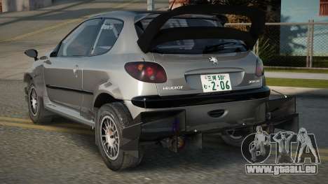 Peugeot 206 Ansama für GTA San Andreas