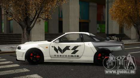 Nissan Skyline R34 Puzuvu für GTA 4