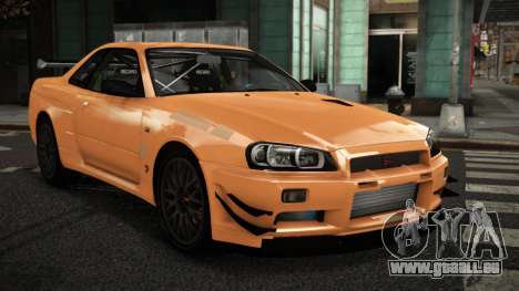 Nissan Skyline R34 Qomafon für GTA 4