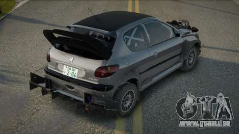 Peugeot 206 Ansama für GTA San Andreas