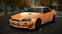 Nissan Skyline R34 Qomafon für GTA 4