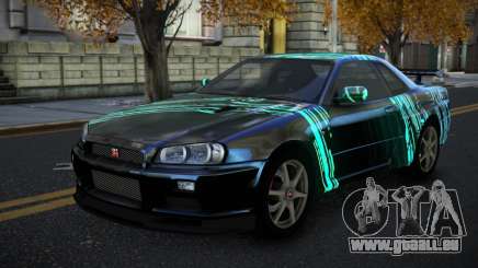 Nissan Skyline R34 Terjam S1 pour GTA 4