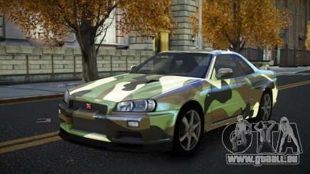 Nissan Skyline R34 Terjam S11 pour GTA 4