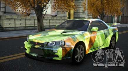 Nissan Skyline R34 Terjam S9 pour GTA 4