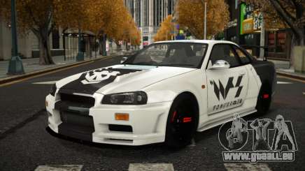 Nissan Skyline R34 Puzuvu pour GTA 4