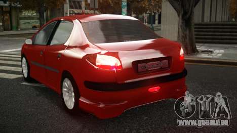 Peugeot 206 Wulcobo pour GTA 4