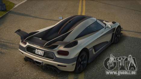 Koenigsegg One Amcase pour GTA San Andreas