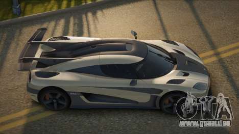 Koenigsegg One Amcase pour GTA San Andreas