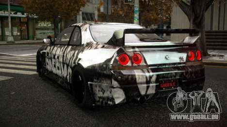 Nissan Skyline R33 Akayen S3 für GTA 4