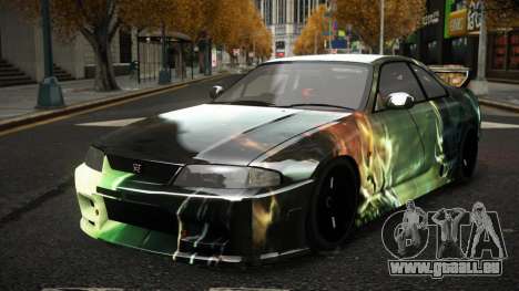 Nissan Skyline R33 Akayen S12 für GTA 4