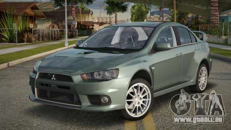 Mitsubishi Lancer Evo X Carrey pour GTA San Andreas