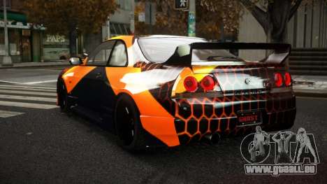 Nissan Skyline R33 Akayen S8 pour GTA 4