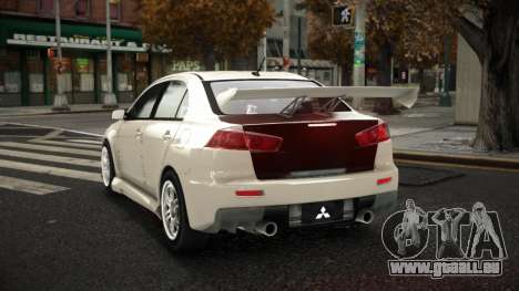 Mitsubishi Lancer Evolution X Micusuhom pour GTA 4