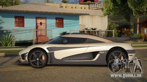 Koenigsegg One Amcase pour GTA San Andreas
