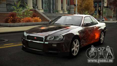 Nissan Skyline R34 Nalyntiny S1 für GTA 4