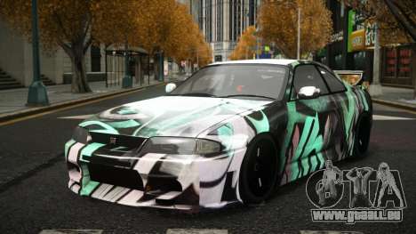 Nissan Skyline R33 Akayen S2 für GTA 4