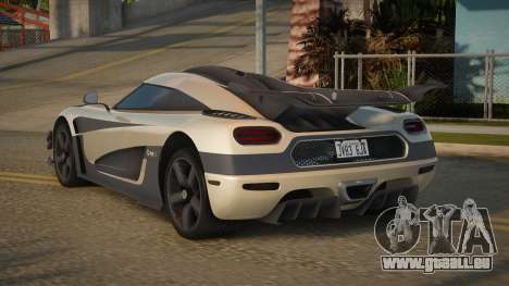 Koenigsegg One Amcase pour GTA San Andreas