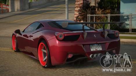 Ferrari 458 Ellarey pour GTA San Andreas