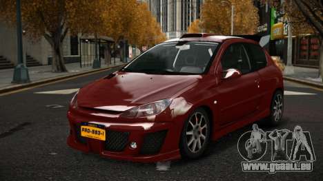 Peugeot 206 Gonruseq für GTA 4