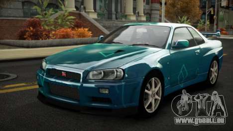 Nissan Skyline R34 Nalyntiny S6 pour GTA 4
