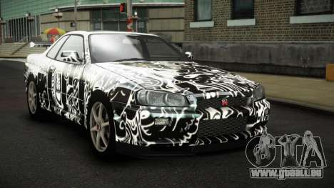 Nissan Skyline R34 Nalyntiny S13 für GTA 4