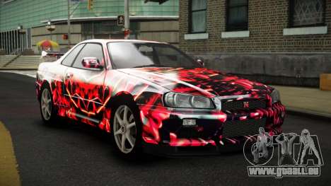 Nissan Skyline R34 Nalyntiny S14 für GTA 4