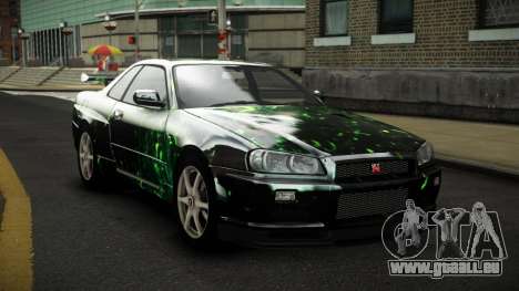 Nissan Skyline R34 Nalyntiny S3 für GTA 4