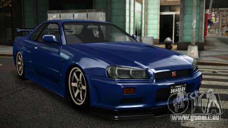 Nissan Skyline R34 Pogyib für GTA 4