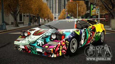 Lamborghini Countach Ellain S4 pour GTA 4
