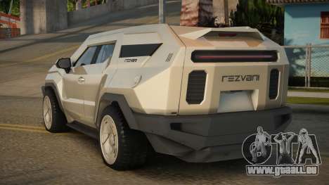 Rezvani Vengeance für GTA San Andreas
