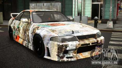 Nissan Skyline R33 Akayen S13 für GTA 4