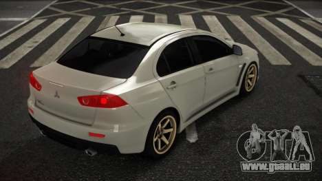 Mitsubishi Lancer Evolution X Zuhzipuf pour GTA 4