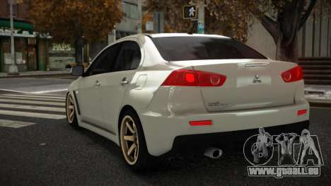Mitsubishi Lancer Evolution X Zuhzipuf pour GTA 4