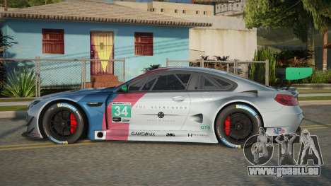 BMW M6 GT3 V1.1 für GTA San Andreas