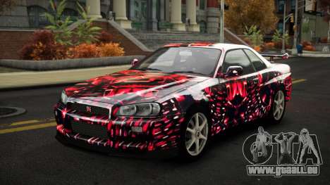 Nissan Skyline R34 Nalyntiny S14 für GTA 4