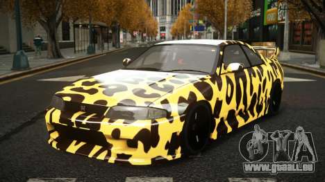 Nissan Skyline R33 Akayen S14 für GTA 4