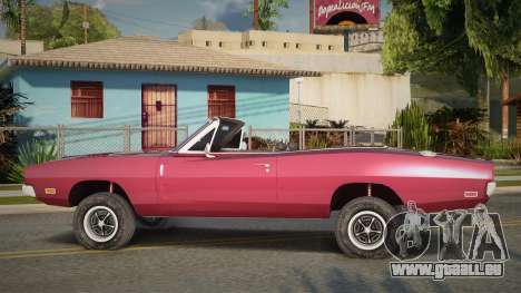 1969 Dodge Charger RT Convertible pour GTA San Andreas