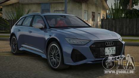 Audi RS6 2020 V1.2 pour GTA San Andreas