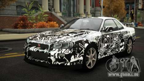 Nissan Skyline R34 Nalyntiny S13 für GTA 4