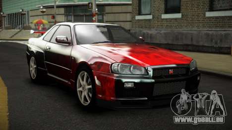 Nissan Skyline R34 Nalyntiny S5 pour GTA 4