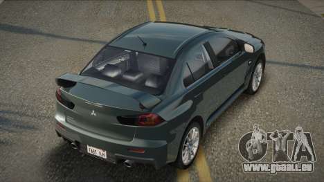 Mitsubishi Lancer Evo X Carrey pour GTA San Andreas