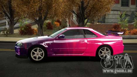 Nissan Skyline R34 Nalyntiny S8 für GTA 4