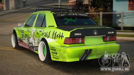 Mercedes-Benz 190E Masetirick pour GTA San Andreas