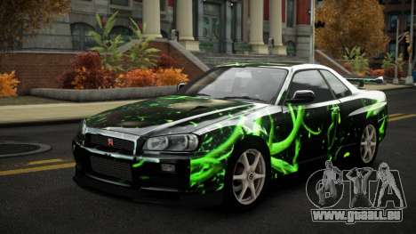 Nissan Skyline R34 Nalyntiny S3 für GTA 4