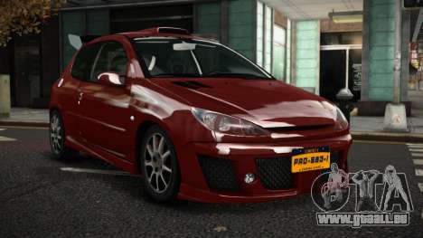 Peugeot 206 Gonruseq für GTA 4